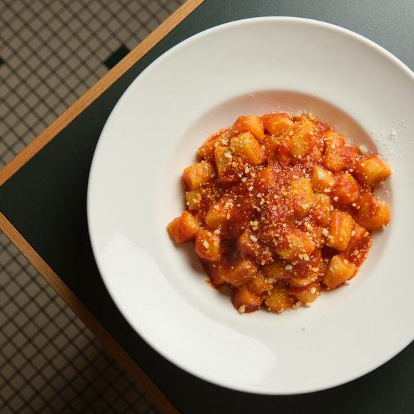 The gnocchi here get blanketed in a sugo with braised oxtail.