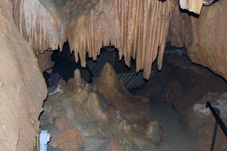 Witness the wonder of stalactites and stalagmites.