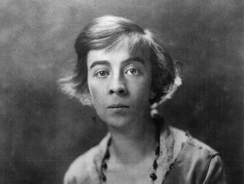 Ruth Hale as a university student c. 1900 (she entered college at the age of 13). Hale co-founded the Lucy Stone League to support a woman's right to use her maiden name after marriage.