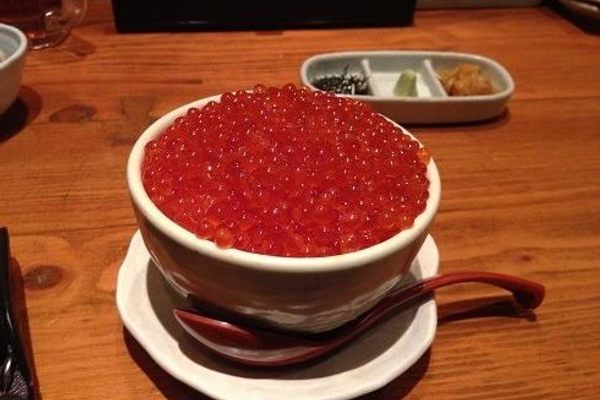 Salmon Roe, the restaurant's specialty