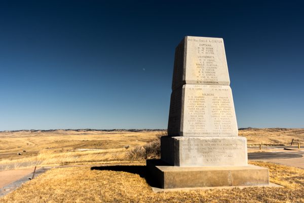 Little Bighorn Battlefield National Monument in Crow Agency, Montana