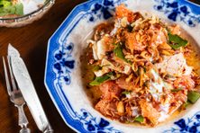 Dishes at Aksorn are grounded in deep historical research.