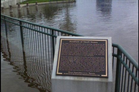 Water headed down.