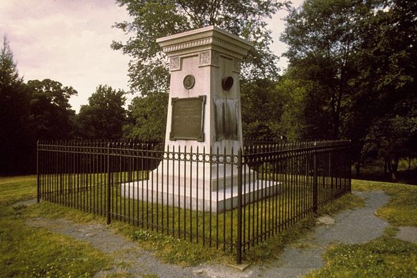 General Braddock's grave