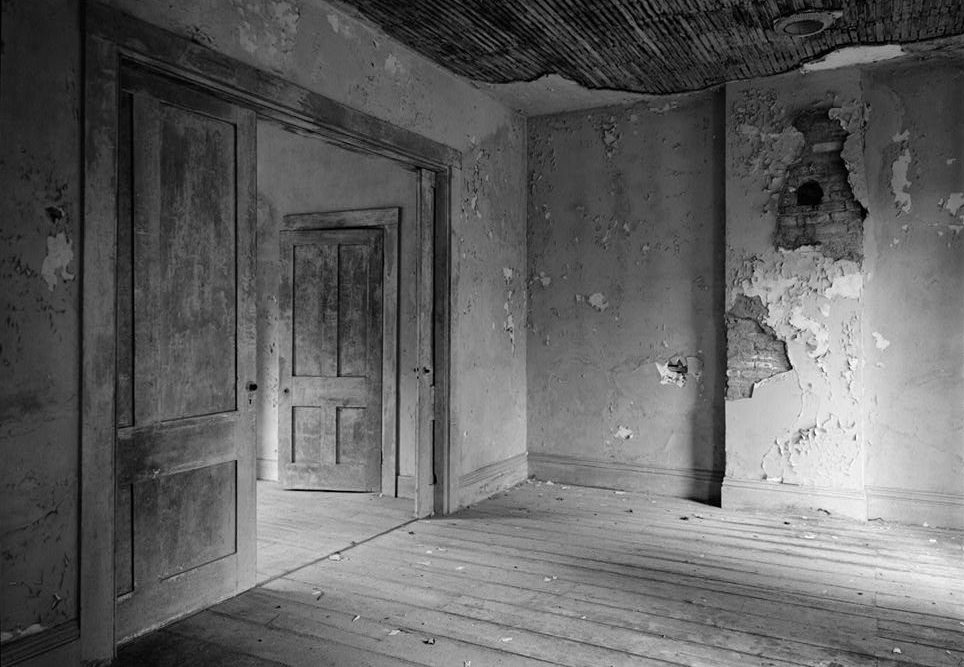 The remains of an interior, 1972.