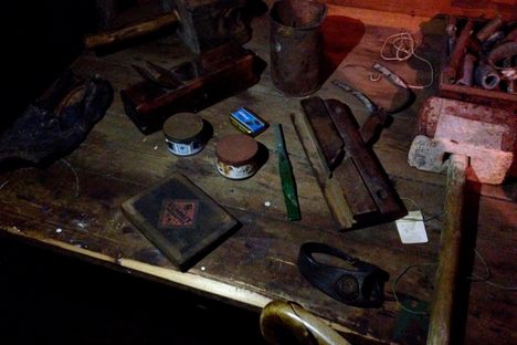 The fisherman left their tools, as well as many personal belongings