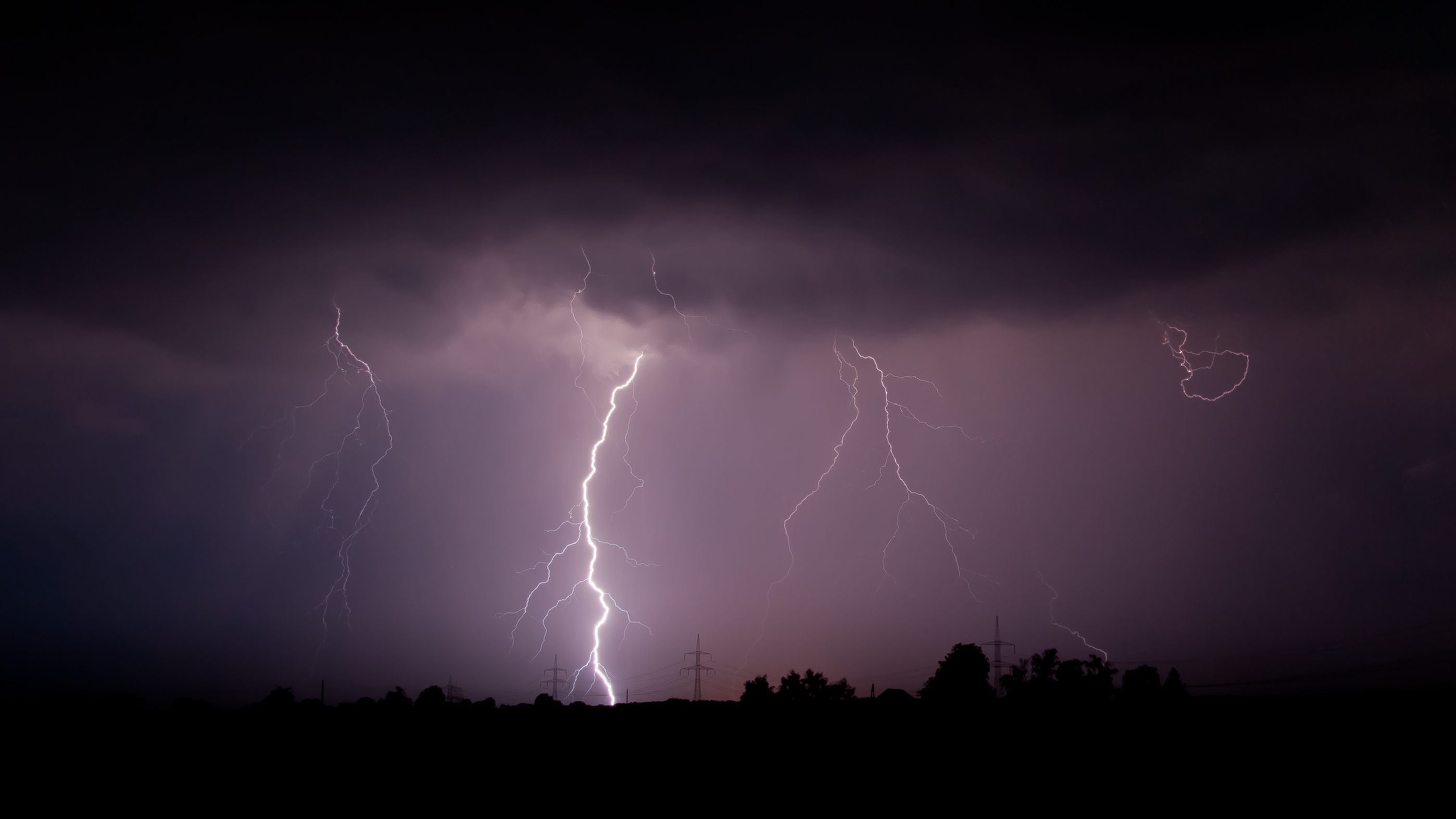 lightning painting