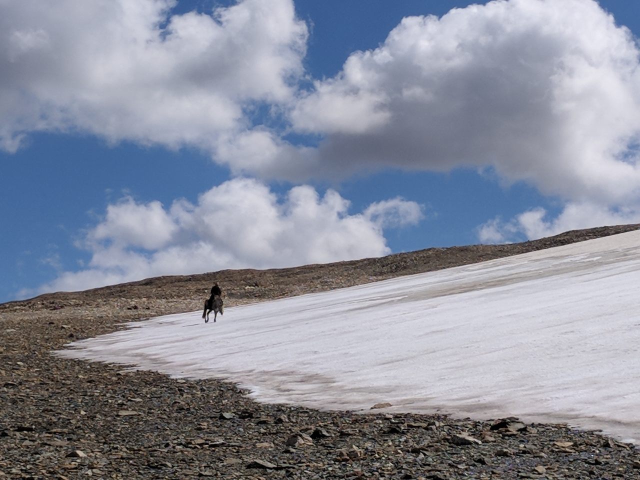 Mongolia's perennial ice patches are receding and disappearing. 