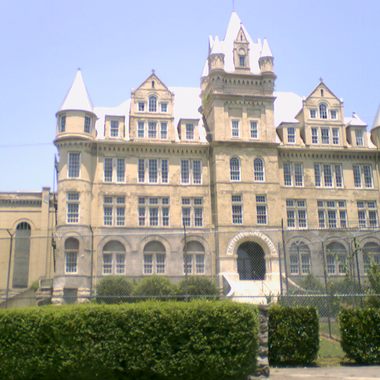 Main building and entrance.