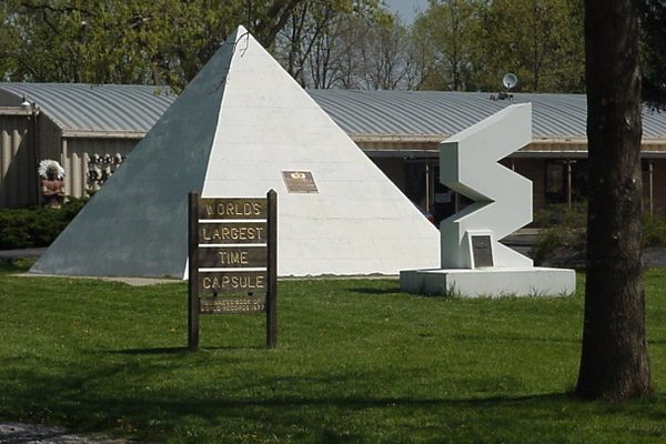 World’s largest time capsule.