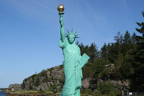 Visnes Statue of Liberty