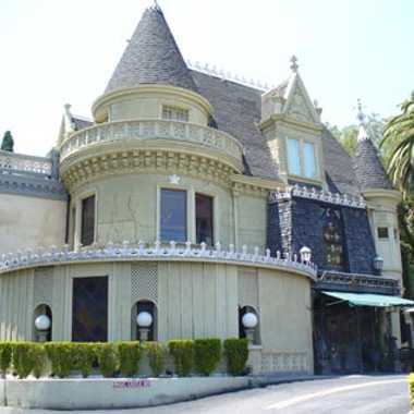 The Magic Castle during the day - slightly less ominous than at night