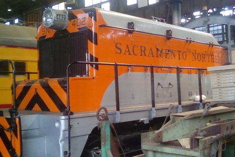 Historically important diesel locomotive