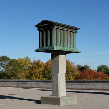 "The Temple-Silo" and several other allegorical columns.