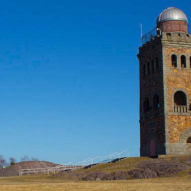 High Rock Tower against a blue sky