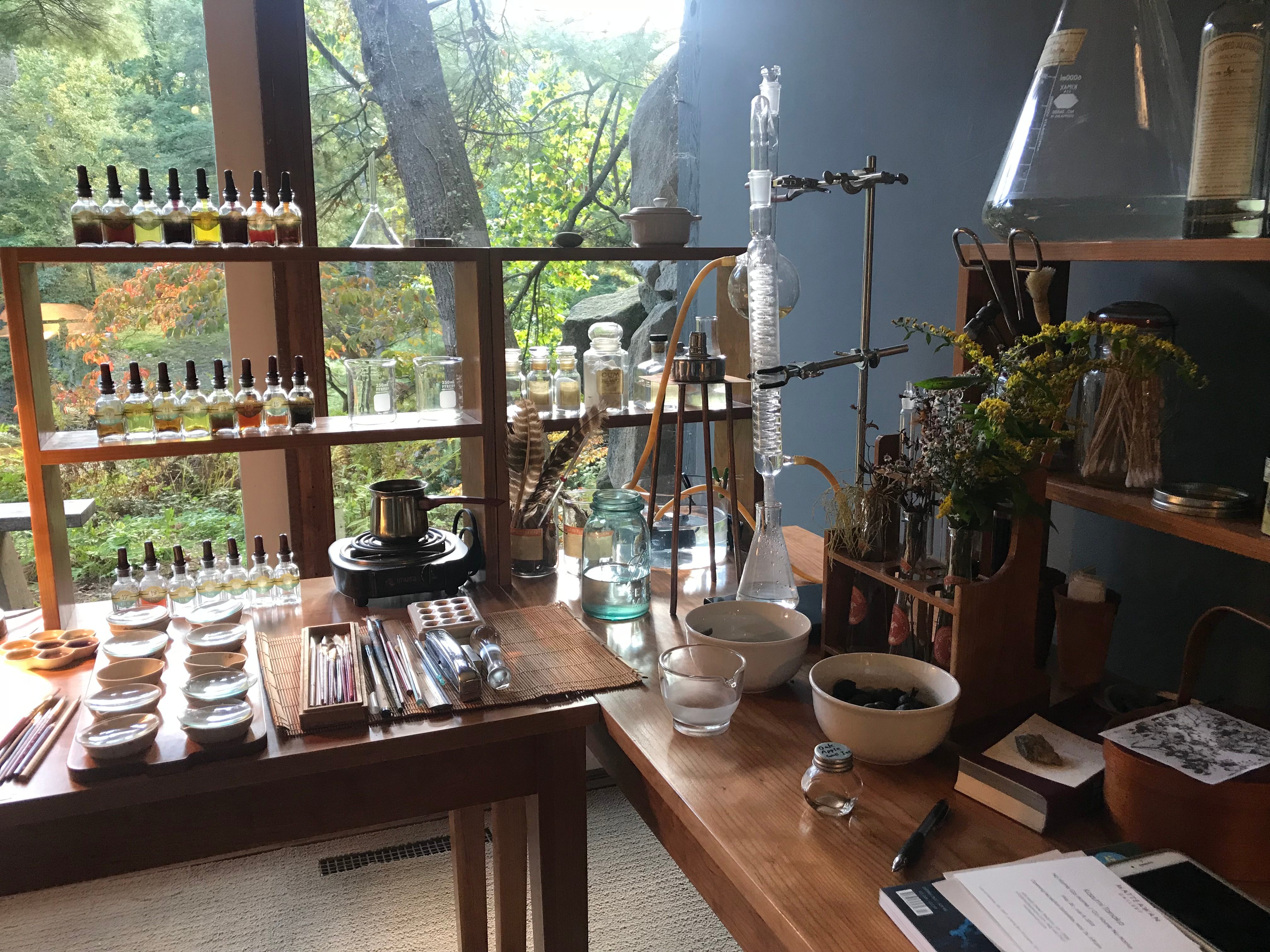 The lab Tanaka built.
