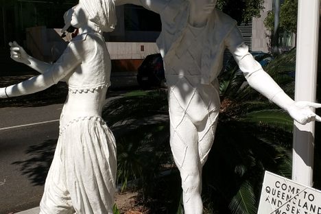 The artwork was all inspired by Australian life.