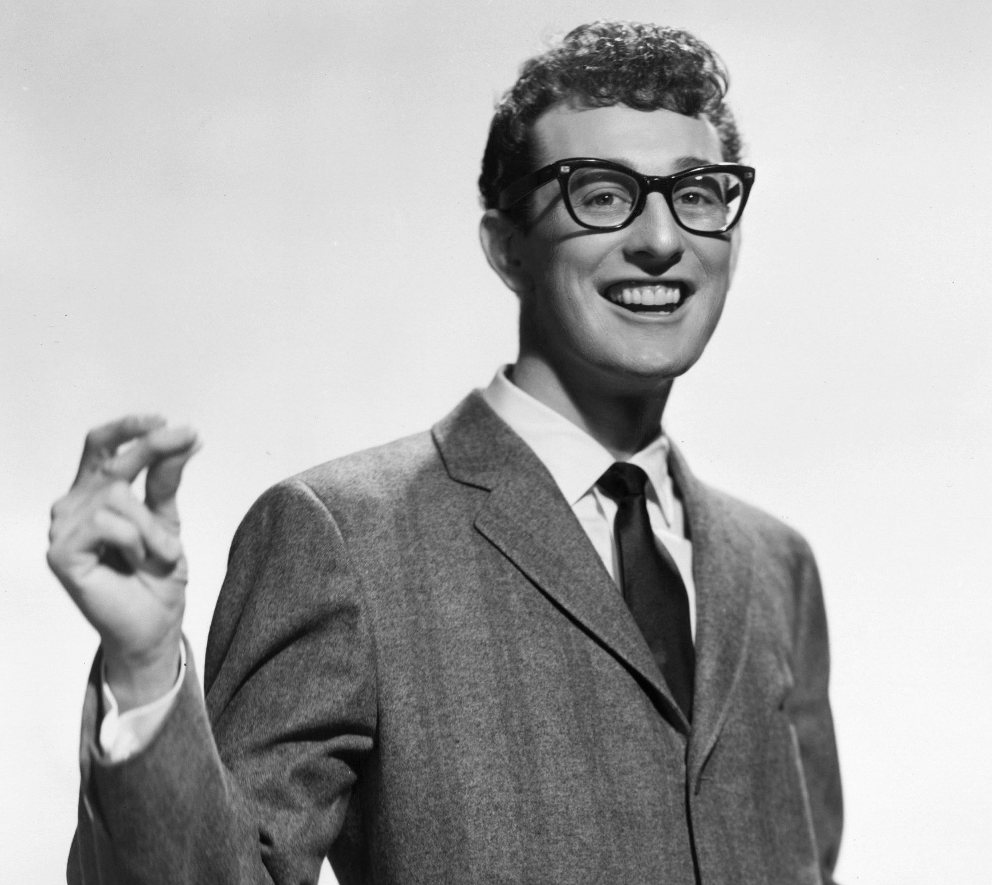 If Claydon had to pick a favorite single from the collection, he'd choose "That'll Be the Day" by Buddy Holly's band, the Crickets.
