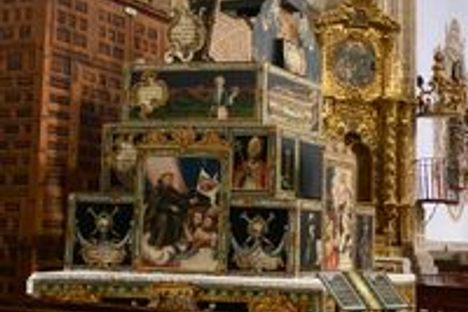 Catafalque of the church of la Torre de Esteban Hambrán