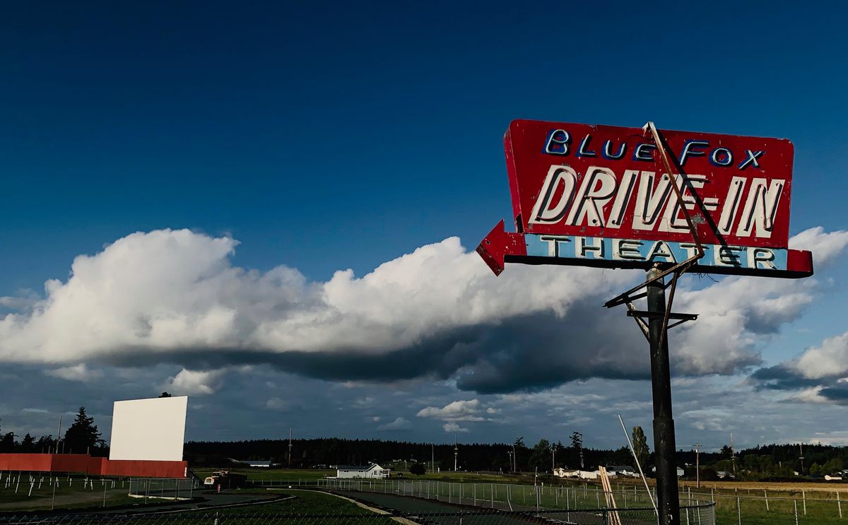 Blue Fox Drive-In Theatre – Oak Harbor, Washington - Atlas Obscura