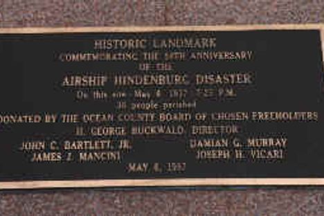 Hindenburg Crash Site