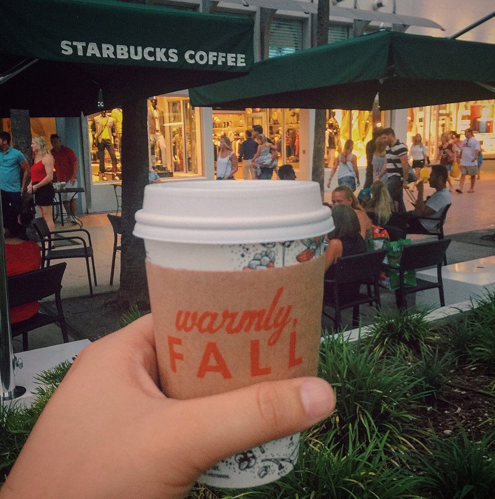 A Starbucks Pumpkin Spiced Latte