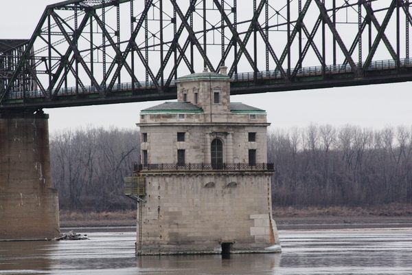 St. Louis Water Intake Towers in St. Louis