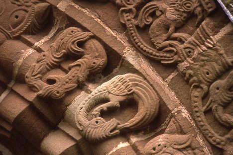 Other carvings at Church of St Mary and St David