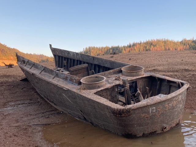 When James Dunsdon discovered the now-rare Higgins boat on the shores of Shasta Lake, it sat above the water line, almost as if it had just made a beach landing during a World War II invasion. 