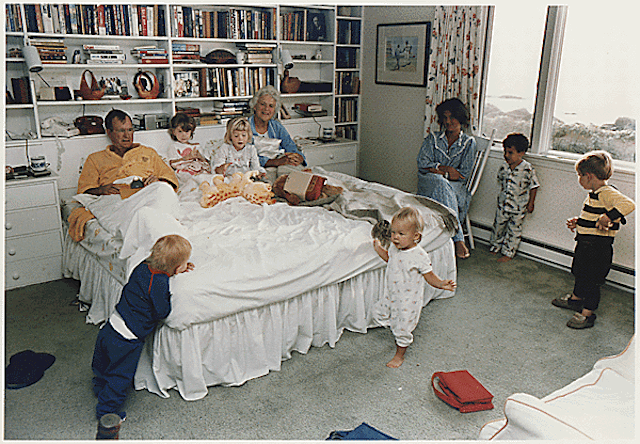 George H.W. Bush at Kennebunkport.