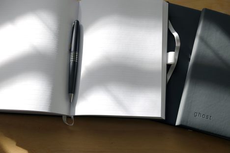 Ghost Paper Notebook.