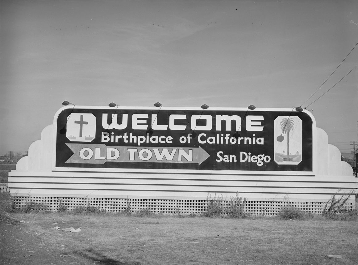 Not all of California's beloved signs are commercial.