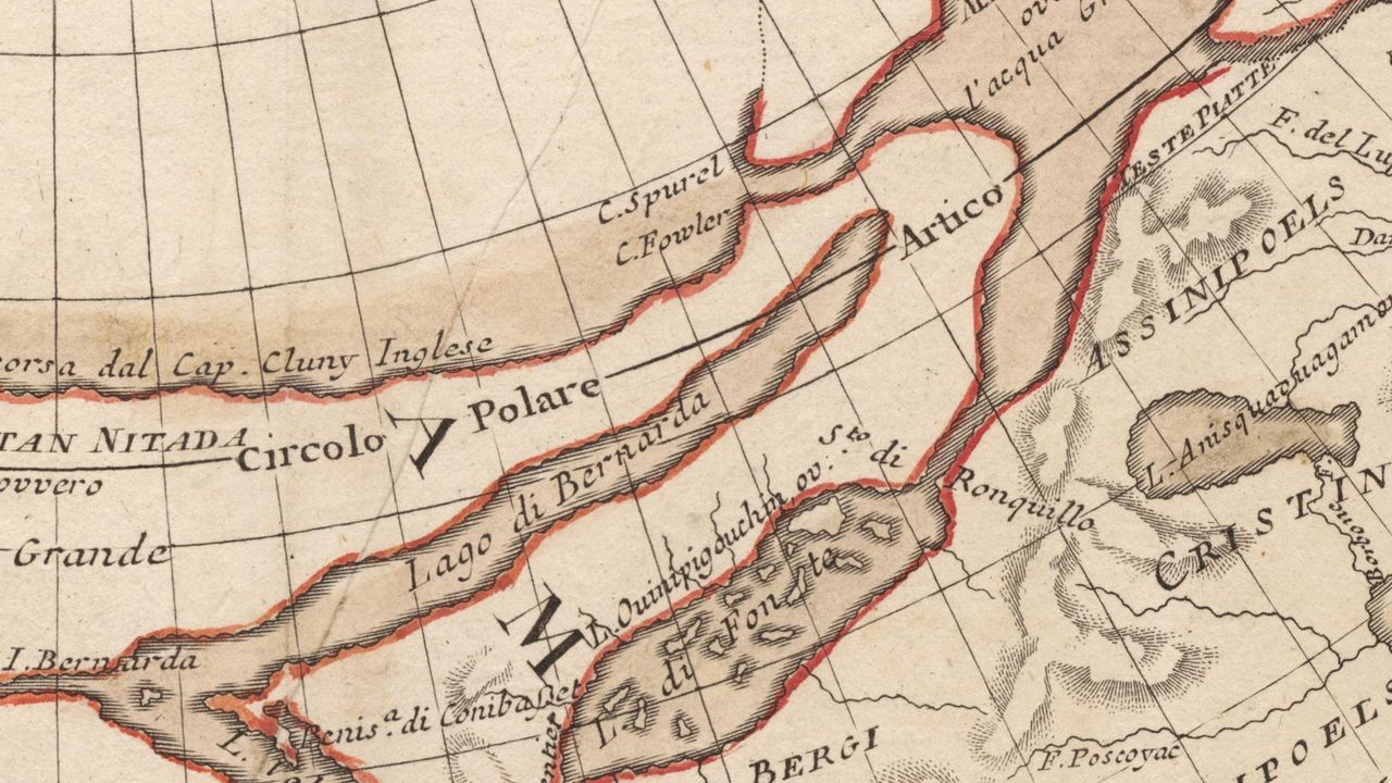 Cartographer Antonio Zatta included Lake de Fonte on this 1776 map. It never existed.