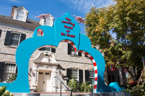 The entrance to the museum. 