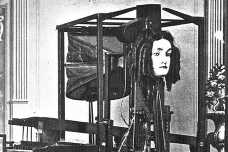 Text-To-Speech in 1846 Involved a Talking Robotic Head With Ringlets