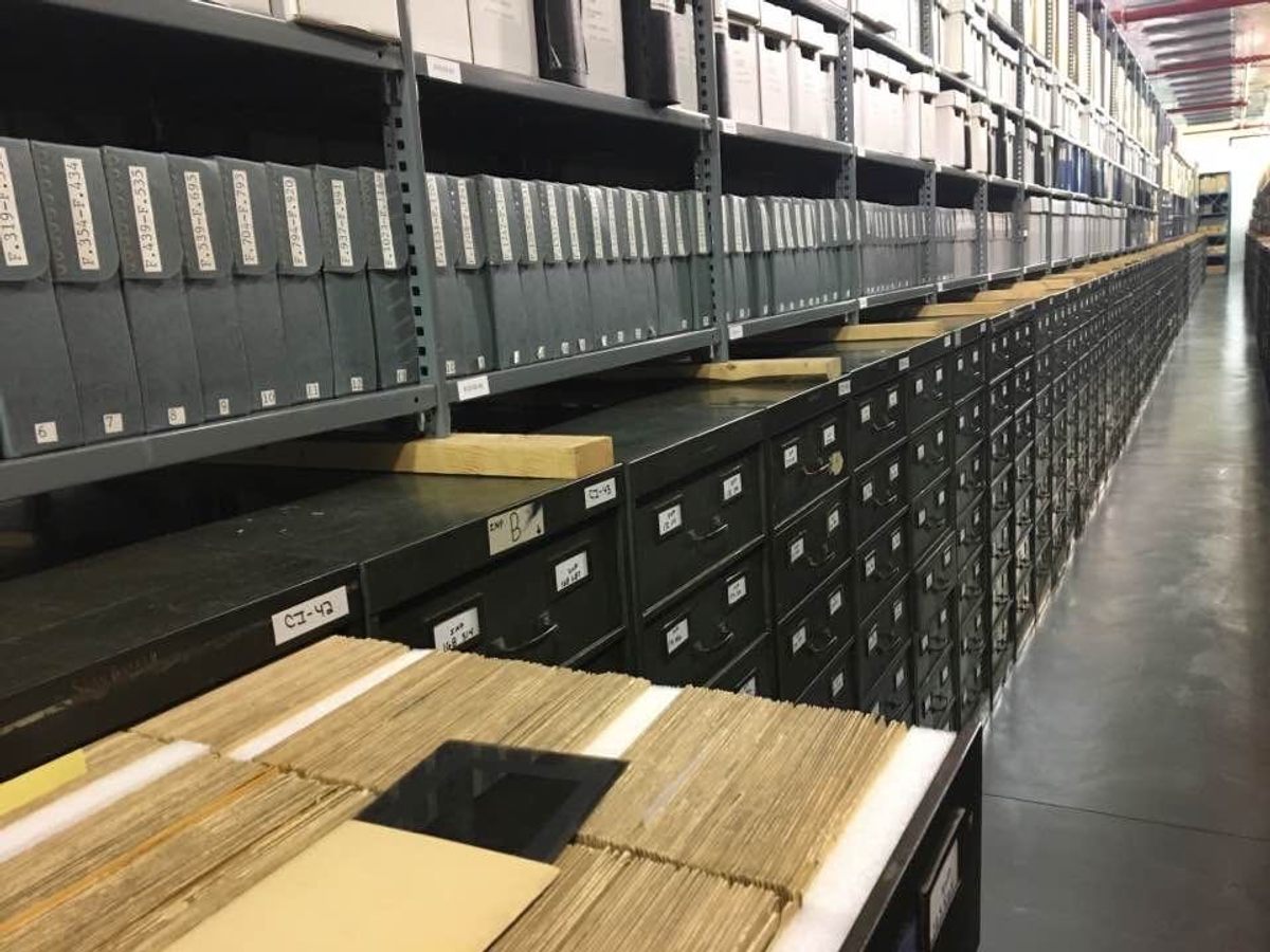 The archives are meticulously organized—a necessary measure for millions of documents that catalog photography's invention and evolution.