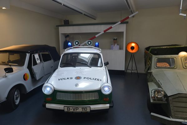 Original Trabi autos restored to mint condition.