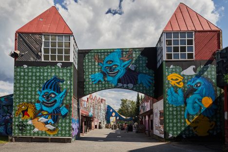 Wasa Graffitilandia demolished location