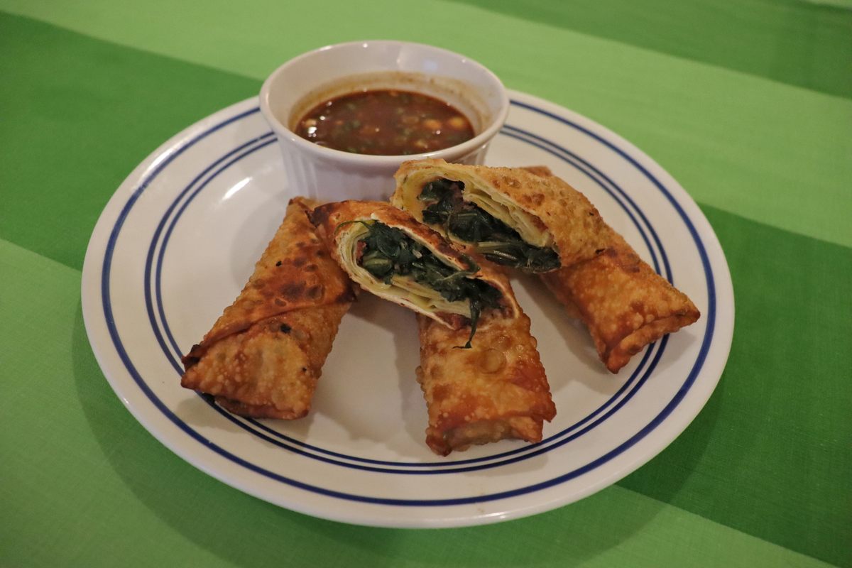 Twitty's <em>Koshersoul</em> Spring Rolls were inspired by a friend's 