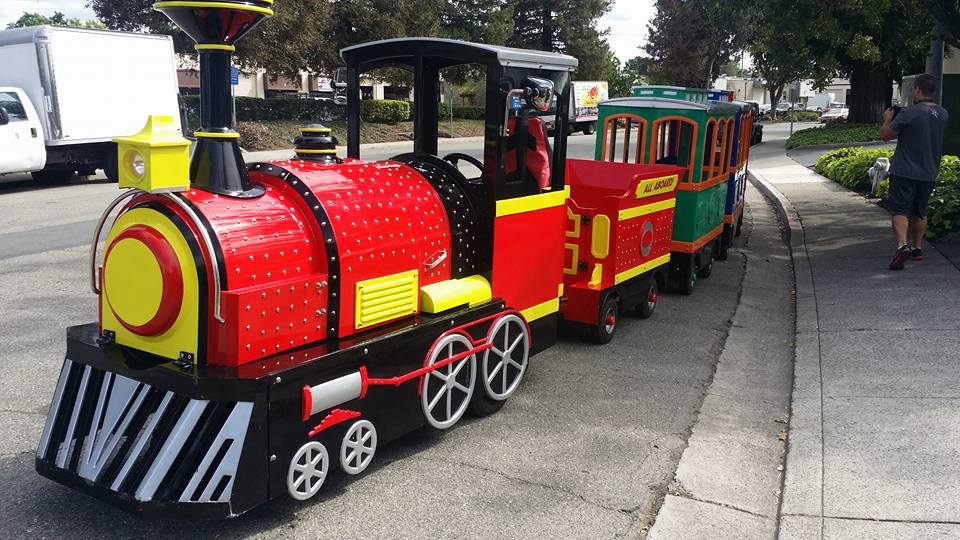 Found: A Stolen Electric Train Ride for Children