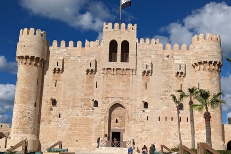The Quaitbay Citadel has an astonishing history. 