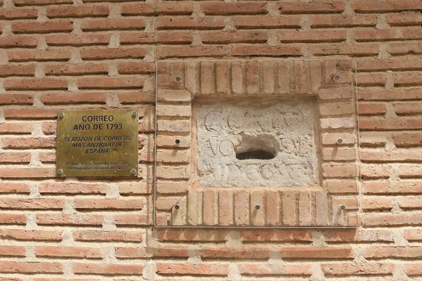 Oldest postbox in Spain