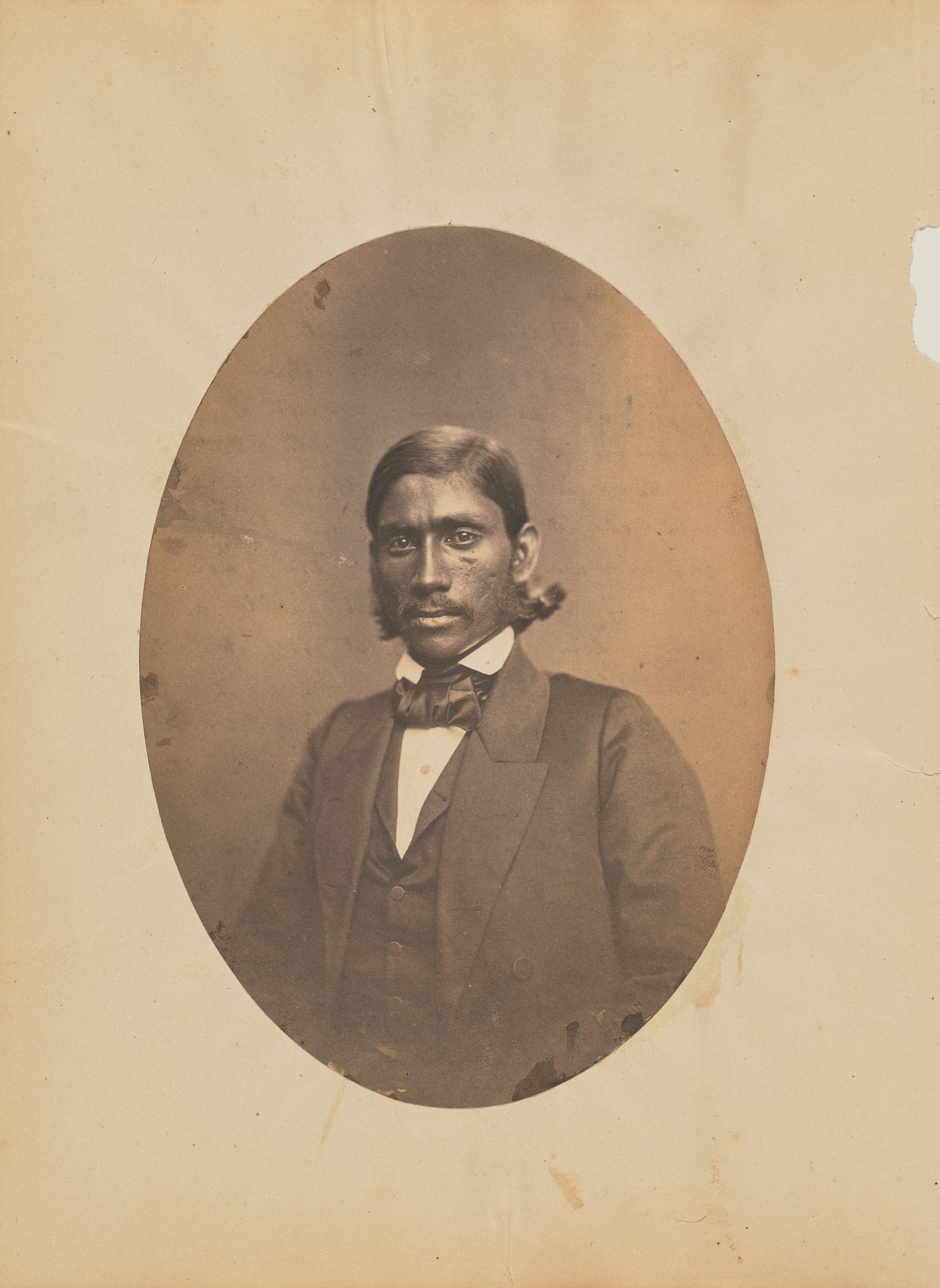 <em>Portrait of a Gentleman in Baltimore</em>, Bendann Brothers, c. 1859.