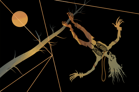 The original vetala was a spirit who posed riddles. 