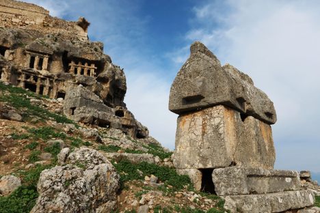 A sarcophagus