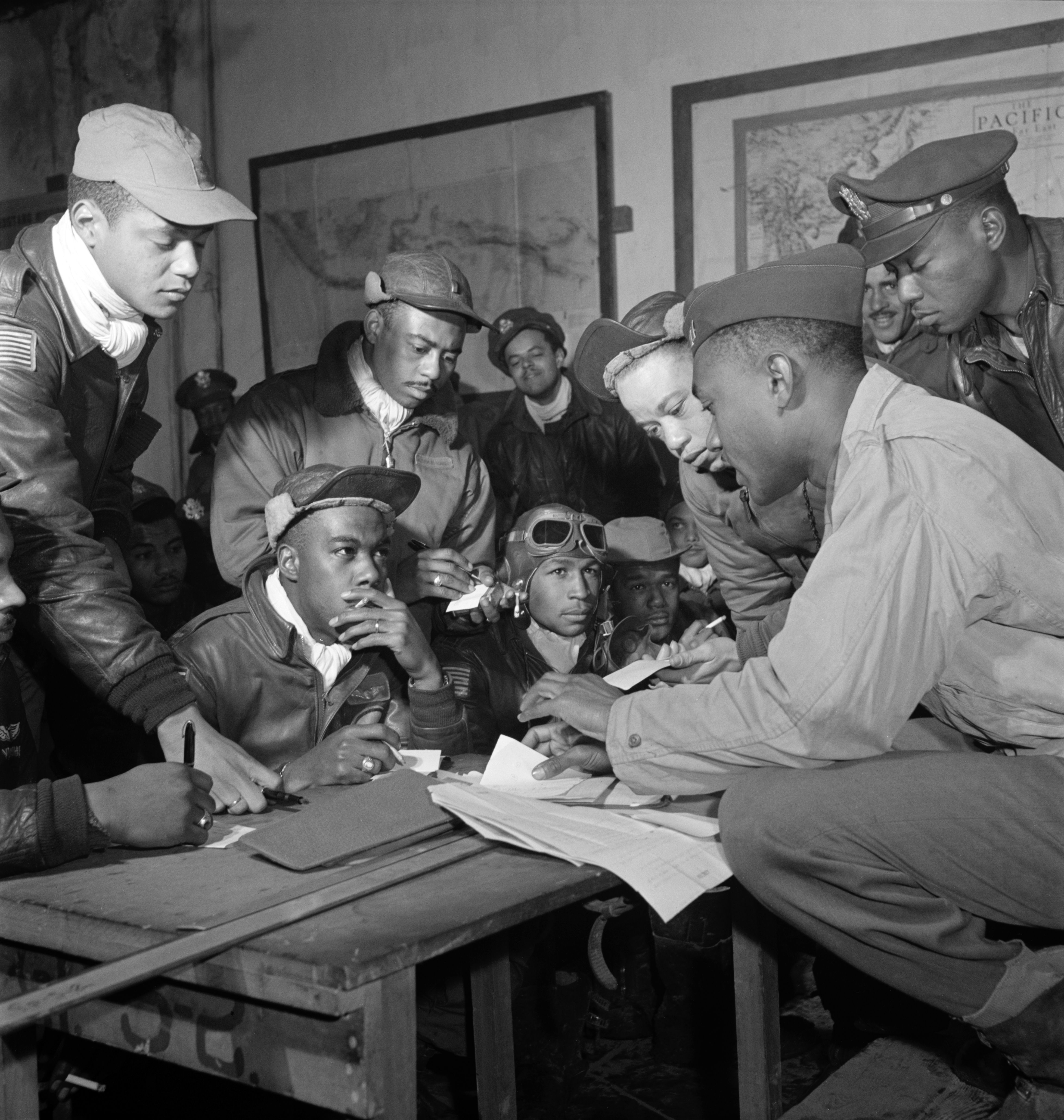 Black soldiers, like the Tuskegee Airmen, were pivotal to the U.S. winning WWII—yet they did so under Jim Crow.