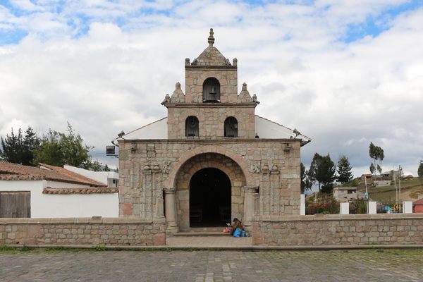  Church of María Natividad de Balbanera, Cajabamba, Ecuador.