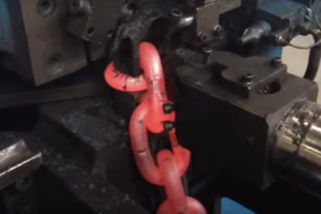 Watch the Magic of Metal Chain-Making