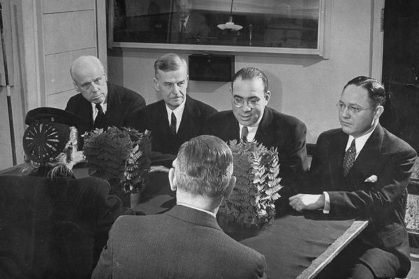 "A.L. Alexander's Mediation Board" adjudicated all sorts of disputes over the airwaves. 