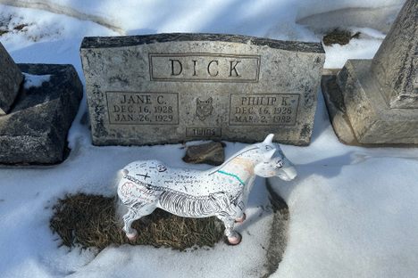 The grave of Philip K. Dick.